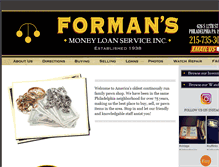 Tablet Screenshot of formanspawn.com